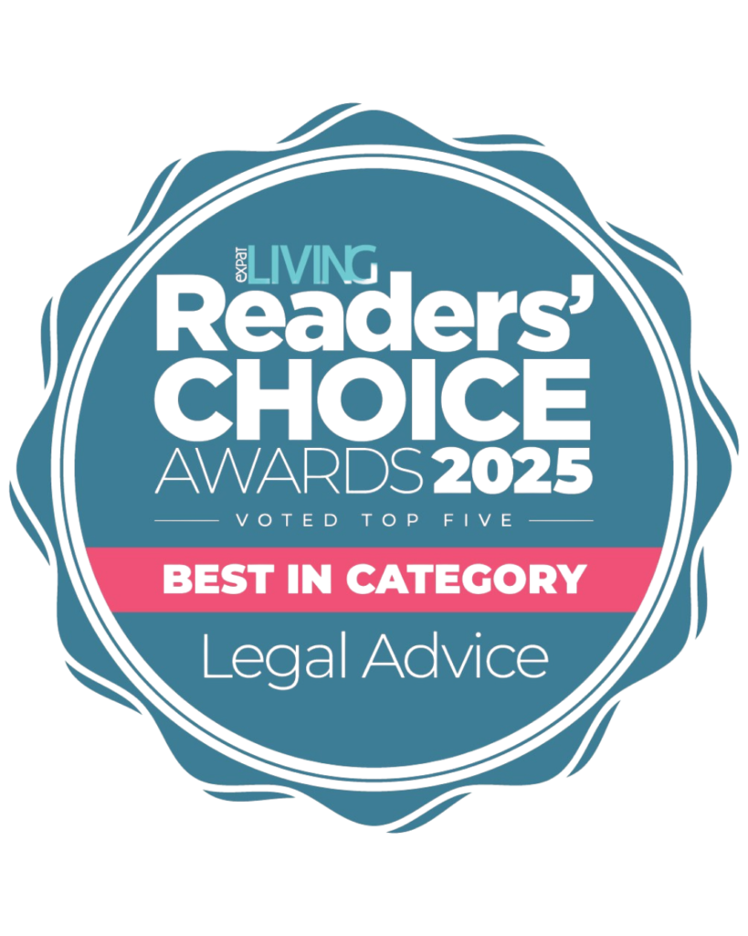 Expat Living Readers' Choice Awards 2025 | LP Law Corporation
